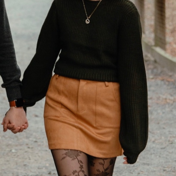 Lulus Knit Backless Cropped Sweater - Picture 3 of 4